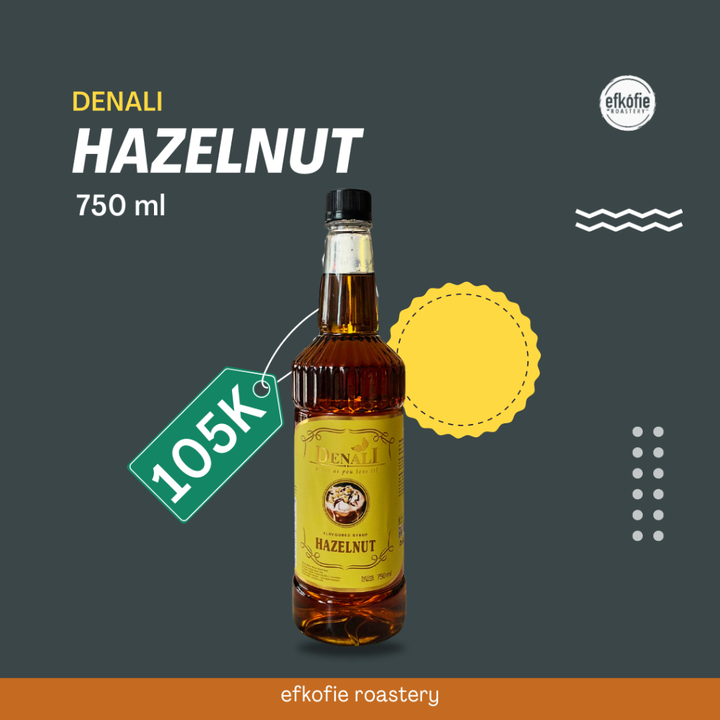 

Hazelnut Syrup Denali l Sirup Denali Hazelnut