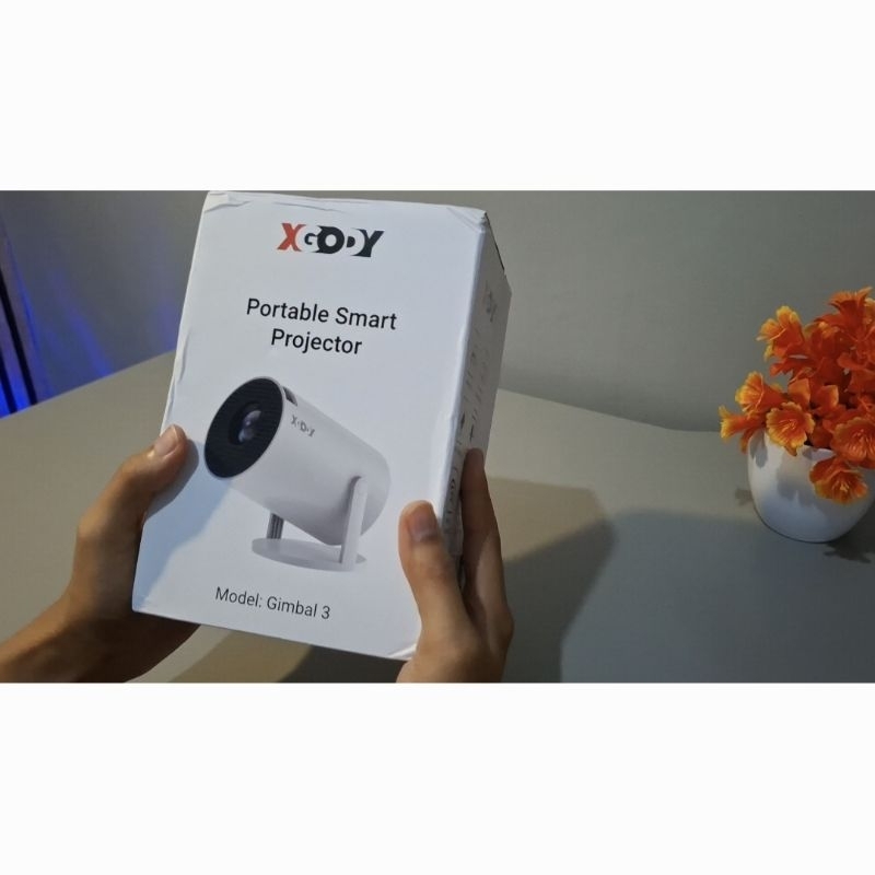 Proyektor XGODY GIMBAL 3 OS Android Bekas Review