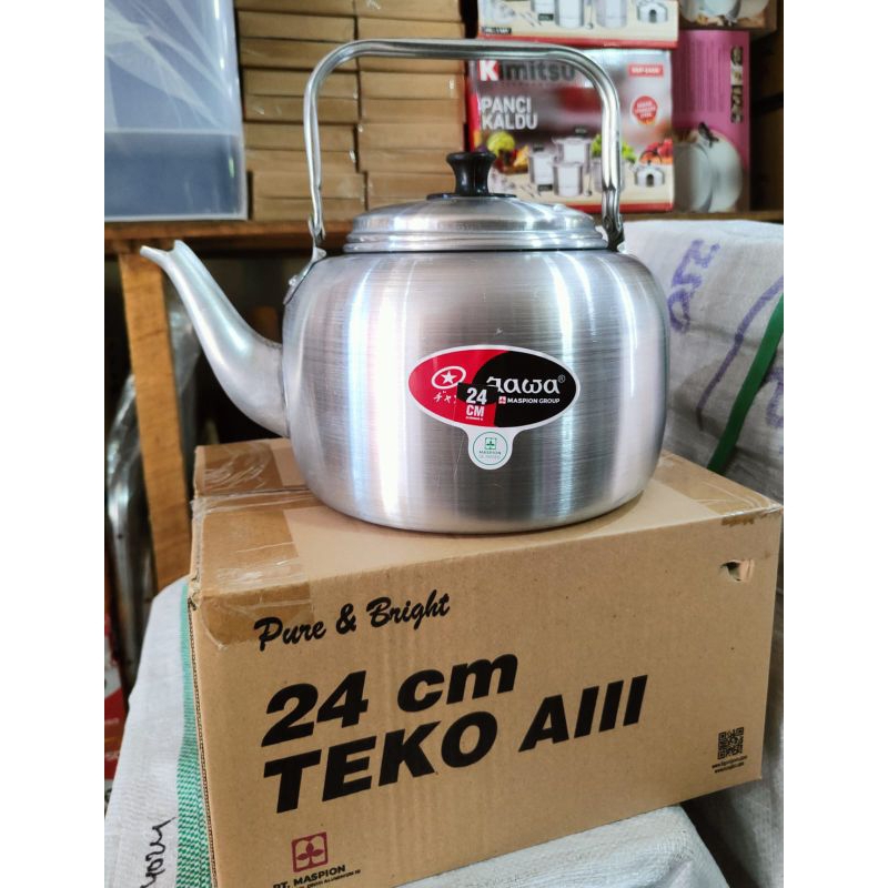 Ceret Teko Maspion Jawa 24 Cm Bahan Aluminium