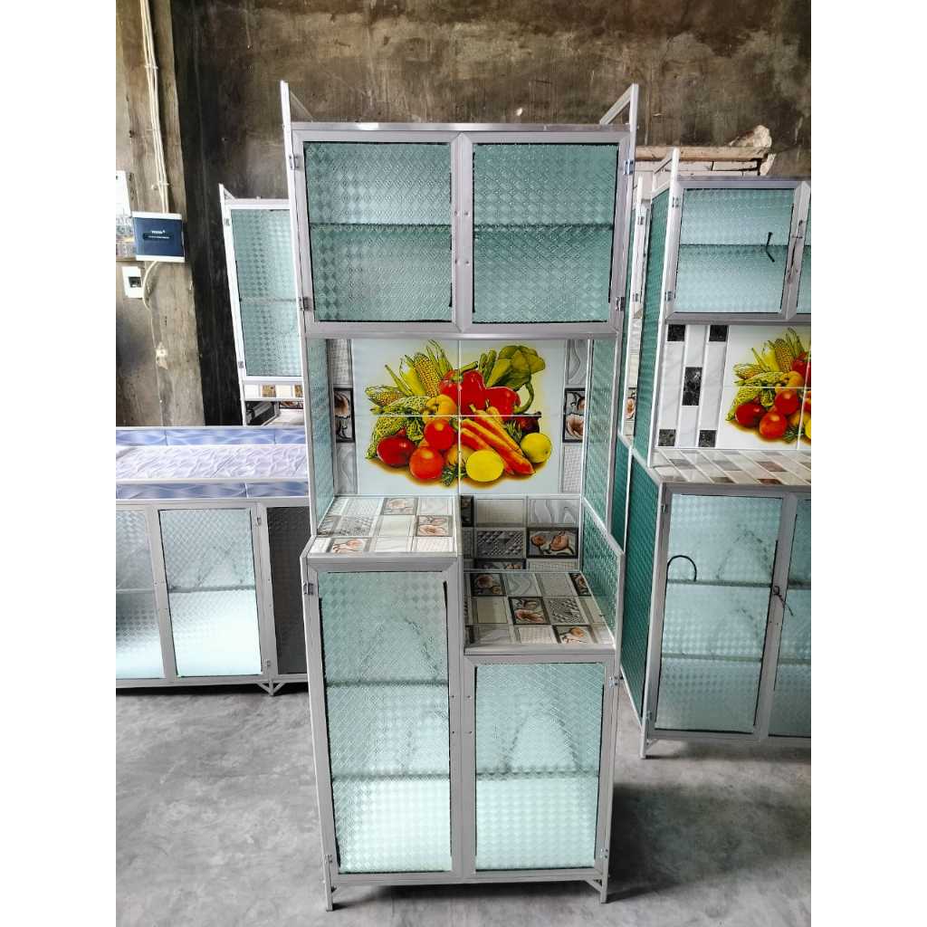 Rak Piring 2 pintu Mini / Rak Piring 2 pintu Minimalis Murah - RP3