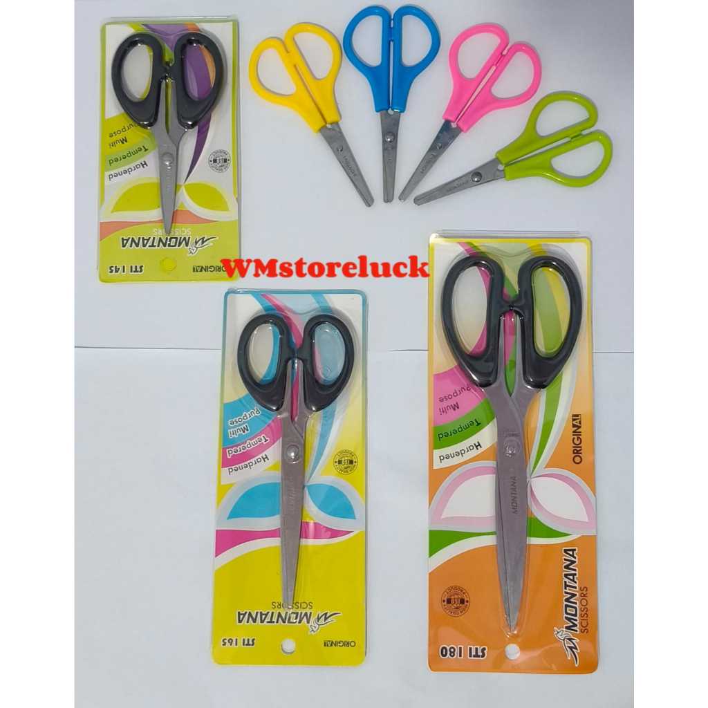 

GUNTING STAINLESS Montana/scissors/gunting serbaguna besar sedang kecil 1 pcs