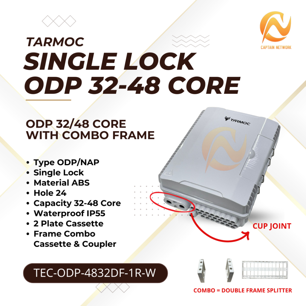 Tarmoc TEC-ODP-4832DF-1R-W | ODP COMBO 32/48 Core ODP tiang ODP 32 48