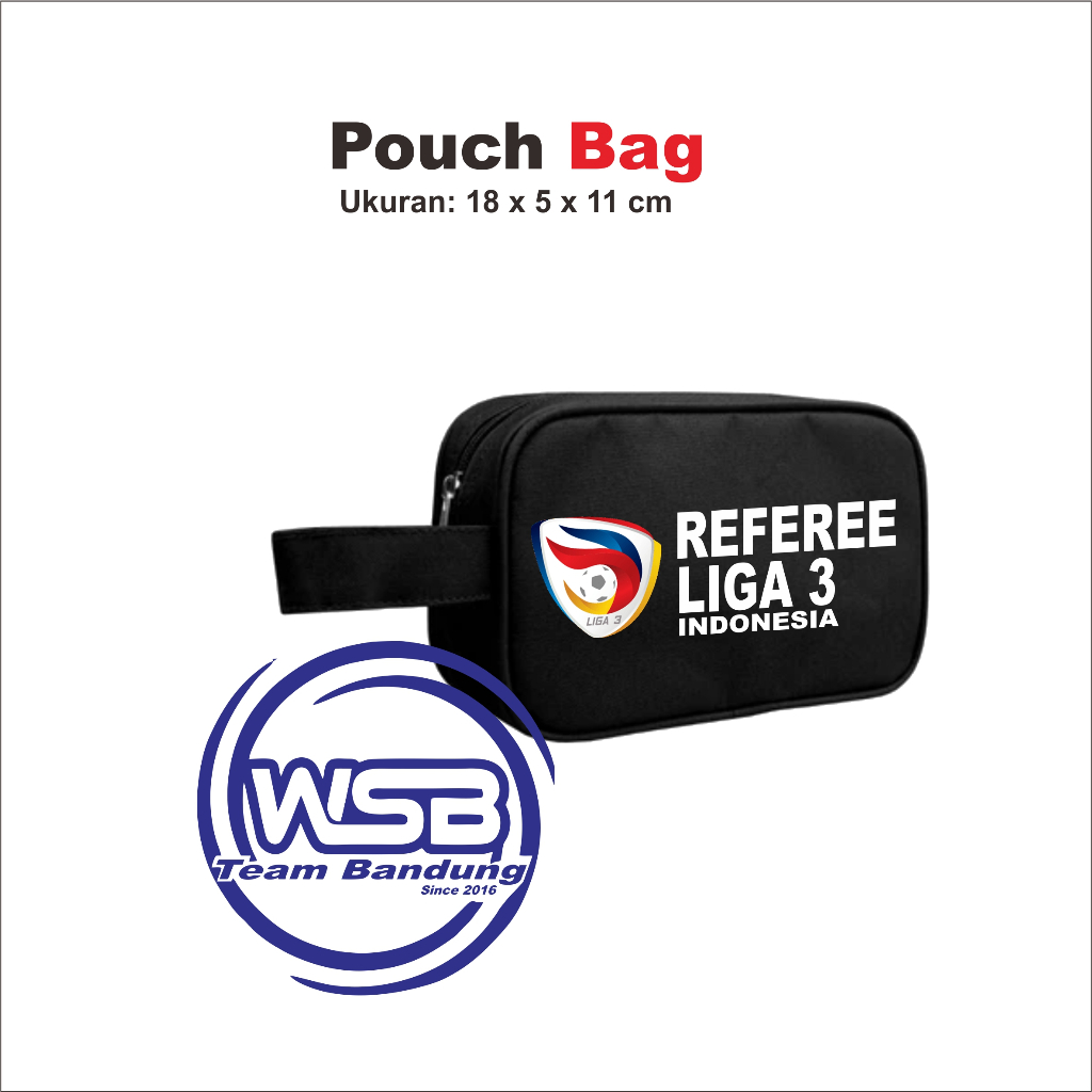 HANDBAG LIGA 3 HITAM