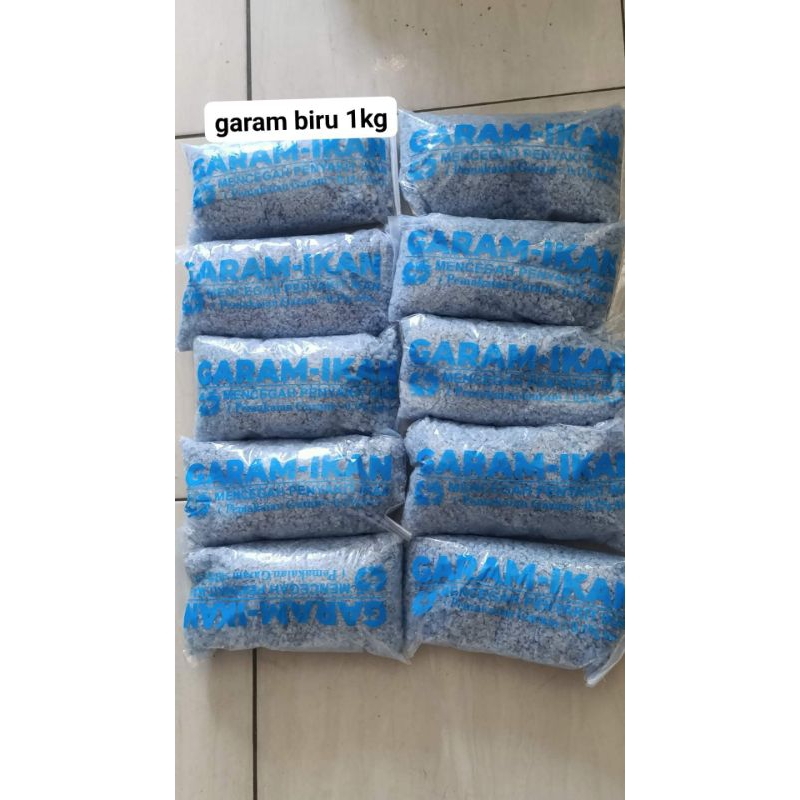 

garam biru garam ikan