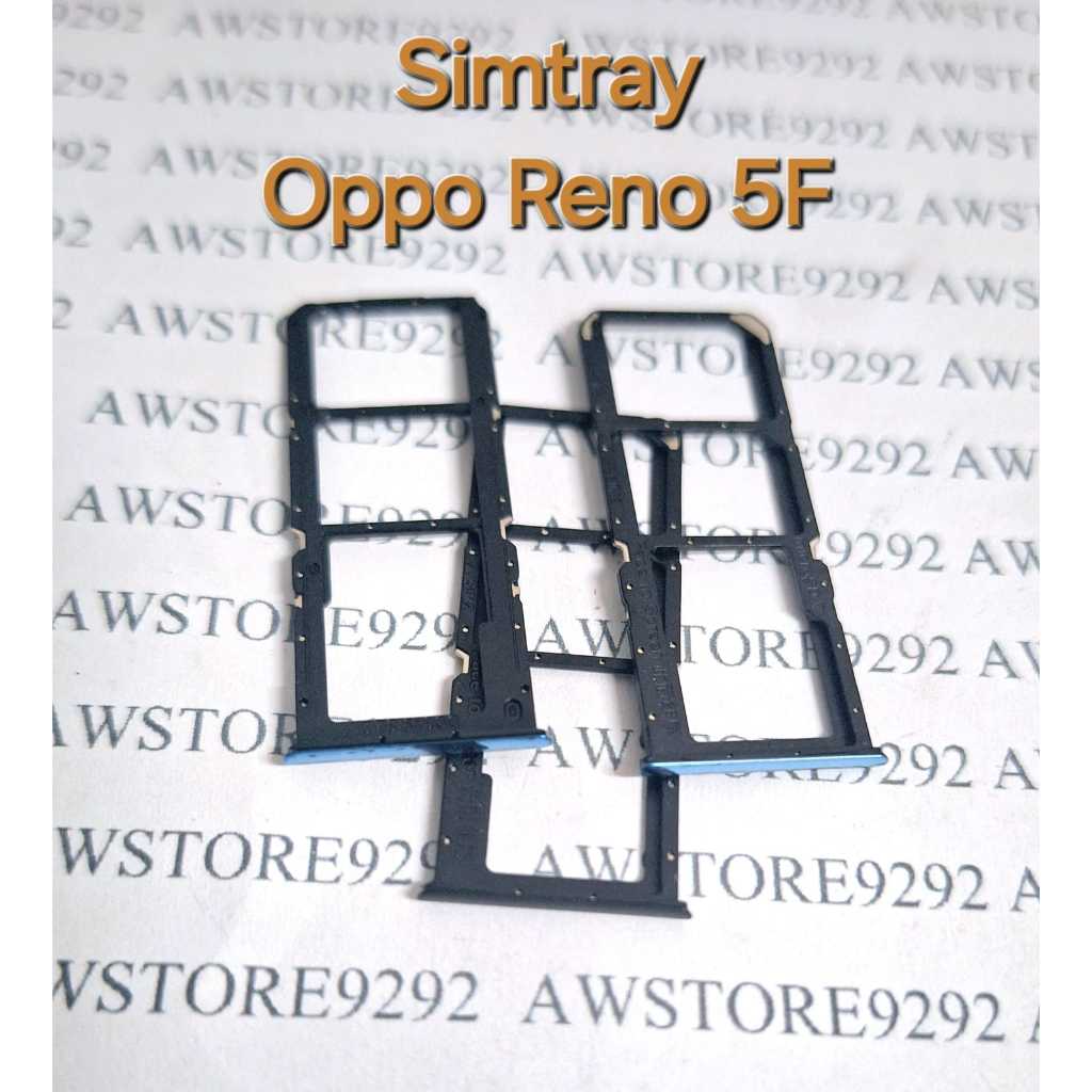 Slot Tempat Dudukan Kartu Simcard OPPO RENO 5F Sim card Lock OPPO RENO 5F Simtray OPPO RENO 5F Sim T