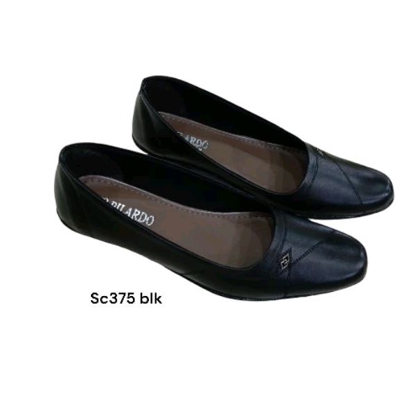 sepatu fantofel wanita kerja warna hitam motif sepatu kulit sepatu kerja kulit sepatu pantofel kulit