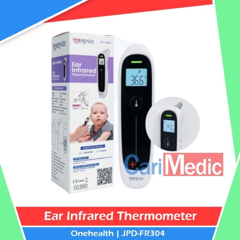 Termometer Digital Telinga OneHealth Infrared Ear Thermometer
