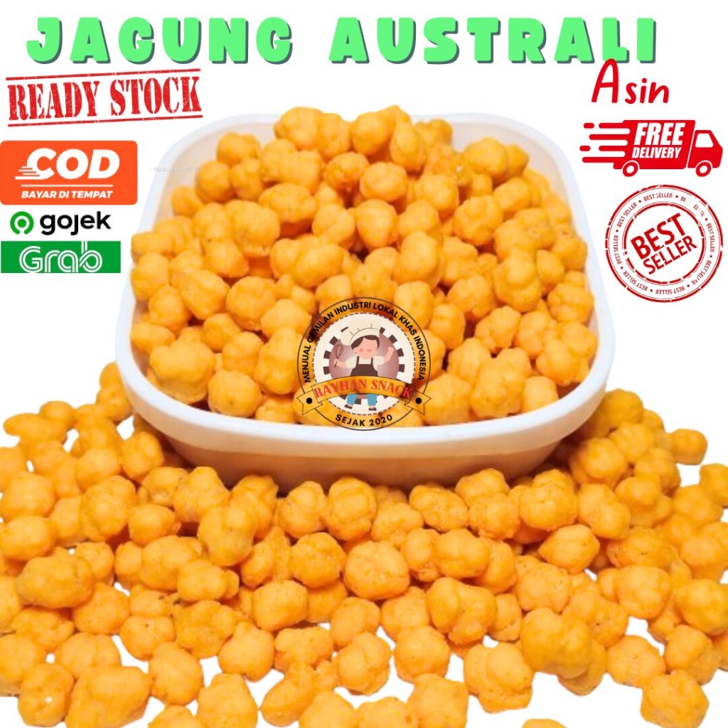 

Pilus Jagung Australia 500gr Jagung Tepung Manis Gurih Renyah Kiloan Murah
