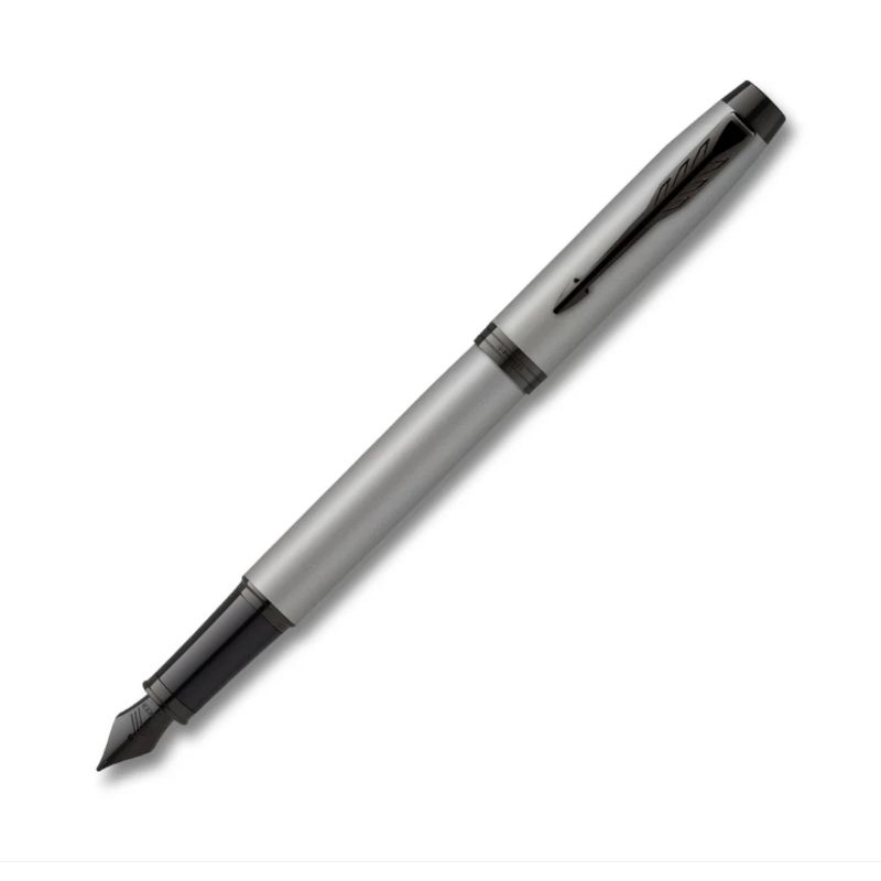 

Parker IM Matte Grey Black Trim Fountain Pen