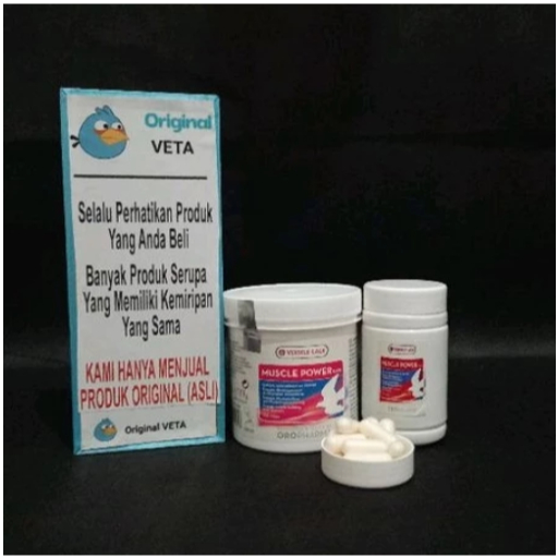 MUSCLE POWER VERSELE LAGA VITAMIN SAYAP TULANG KUAT BURUNG MERPATI PIL IMPORT BELGIUM