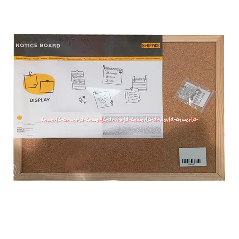 

Cork Notice Board 40X30cm Papan Fibre Mading Kayu Gabus Madding Pajangan Pengumuman Corks