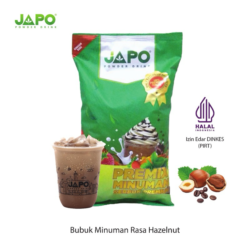 

Bubuk Premium JAPO - Hazelnut