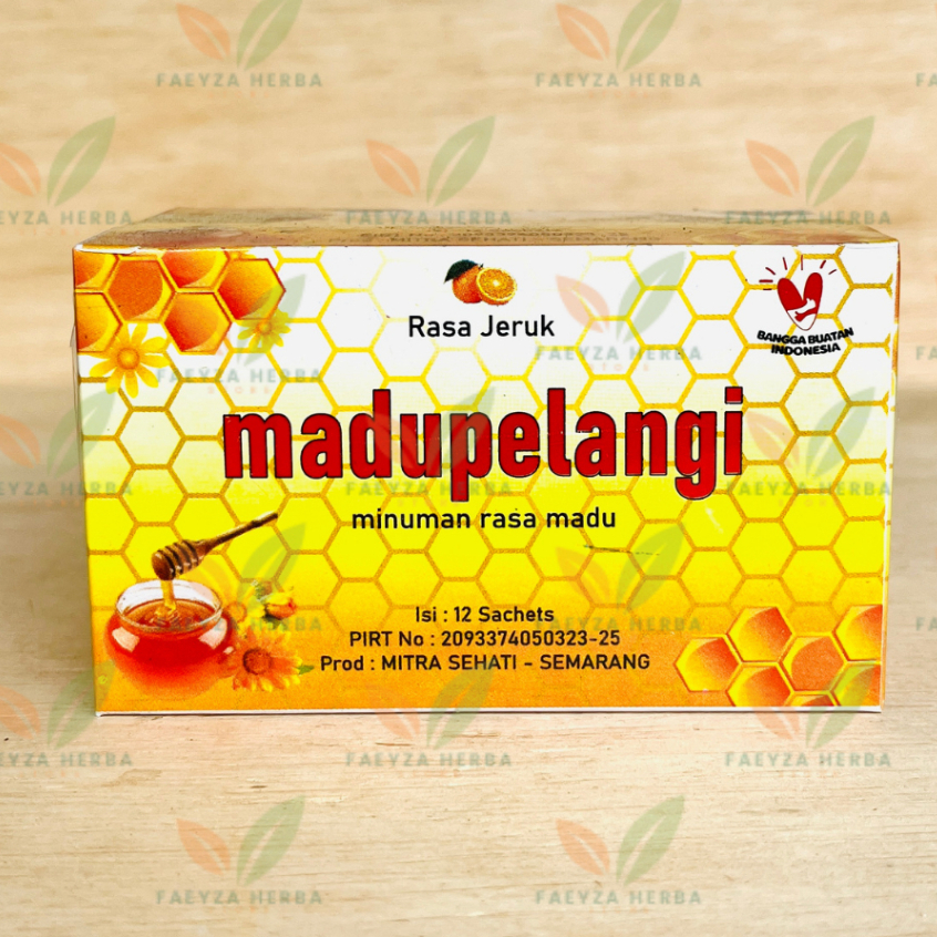 

Madu Pelangi Isi 12 Sachet Rasa Jeruk