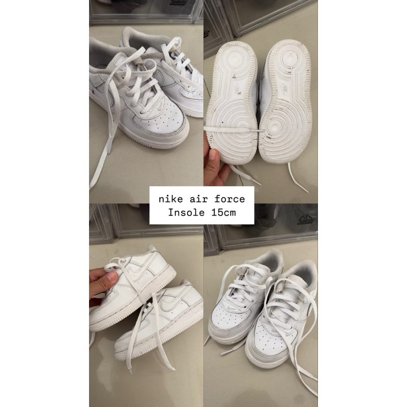 preloved nike air force anak insole 15cm super mulusss