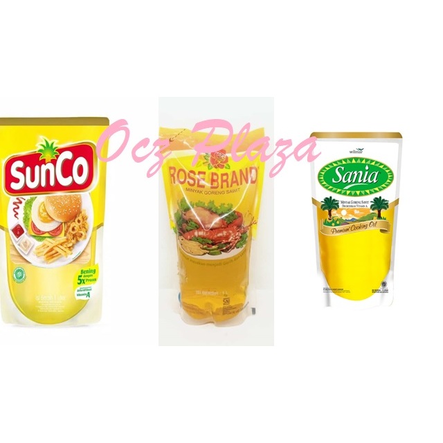 

Minyak Goreng Sania Sunco Rose brand 1 Liter