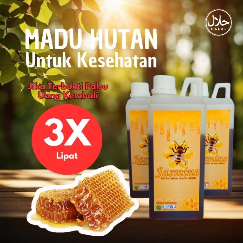 

Madu Murni Hutan Asli Multiflora Nectar 100% original 1Kg