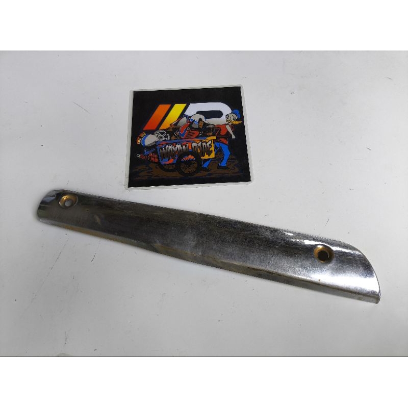 Tutup tameng knalpot honda kirana 125 original second