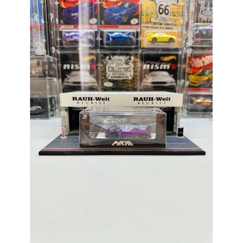 HKM Premium 1:64 Pagani Zonda 760 Purple