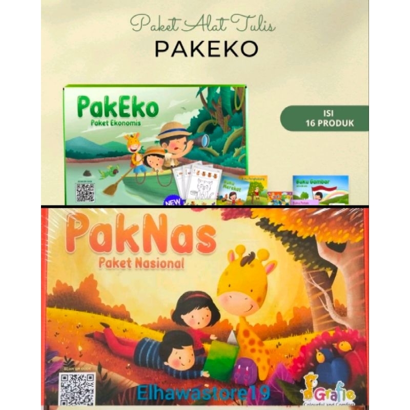 

GRAFIE PAKNAS Paket Alat Tulis Anak