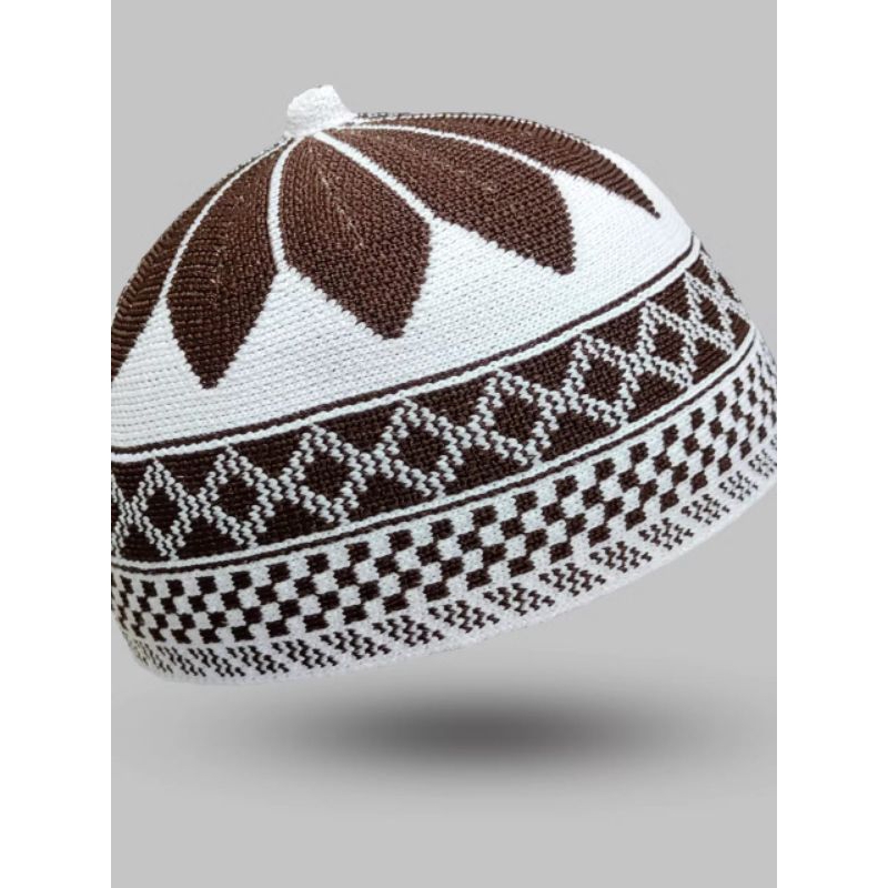 Foresta Peci Rajut Rumin - Peci Rajut Motif - Peci Rajut Premium - Peci Rajut Original - Peci Rajut 