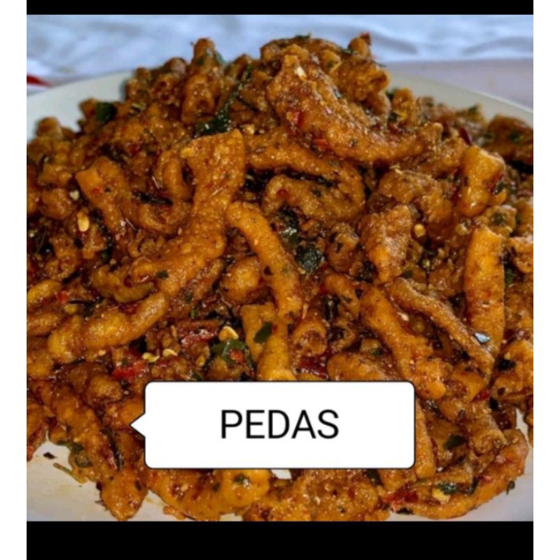 

kripik usus balado murah renyah