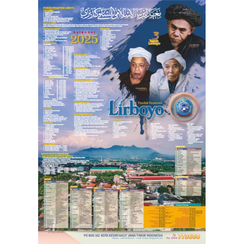 Kalender Lirboyo KALENDER LIRBOYO 2025