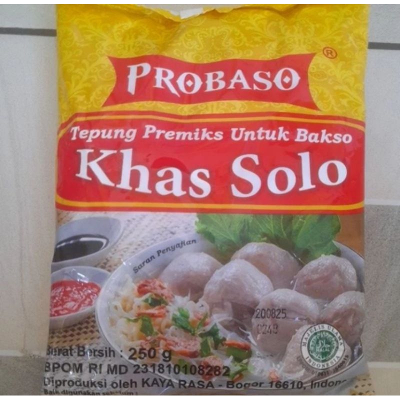 

Tepung Premiks Untuk Bakso Khas Solo 250gram
