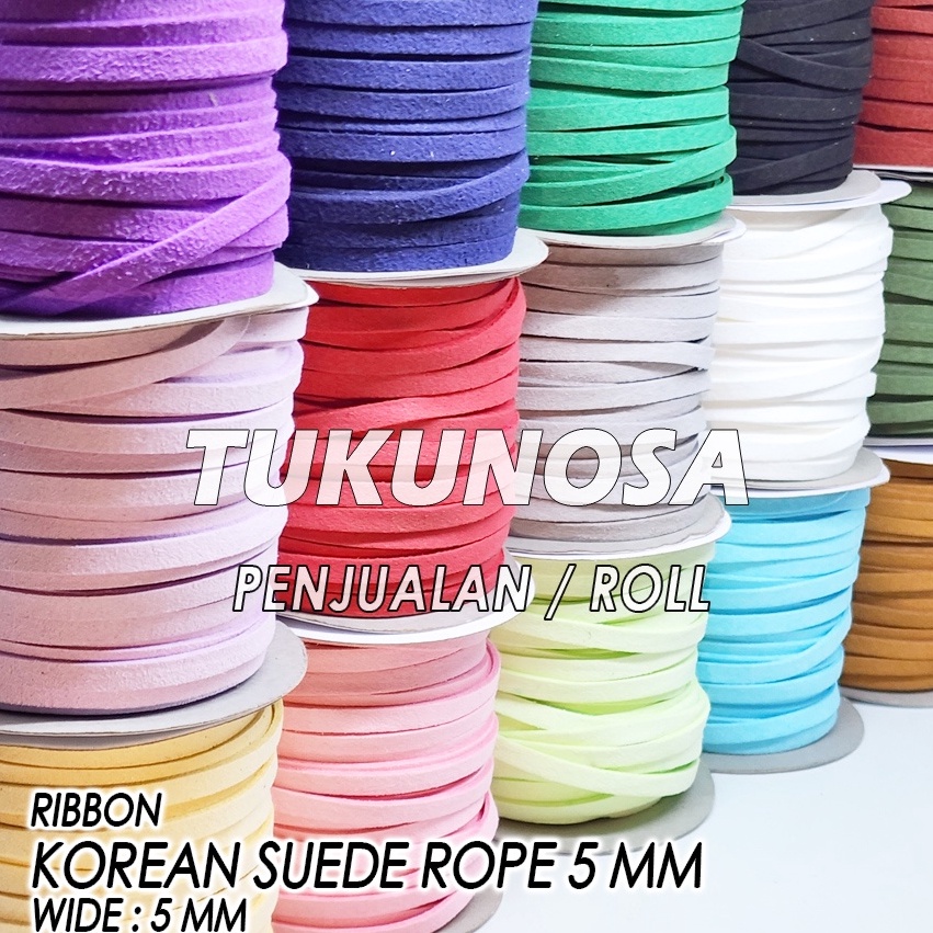 

BERKAH PERROLL KOREAN SUEDE ROPE 5 MM TALI SUEDE TALI GELANG PITA SEMI KULIT PITA KEMASAN KADO HAMPERS SOUVENIR SUVENIR ULANG TAHUN KERAJINAN HAND MADE CRAFT