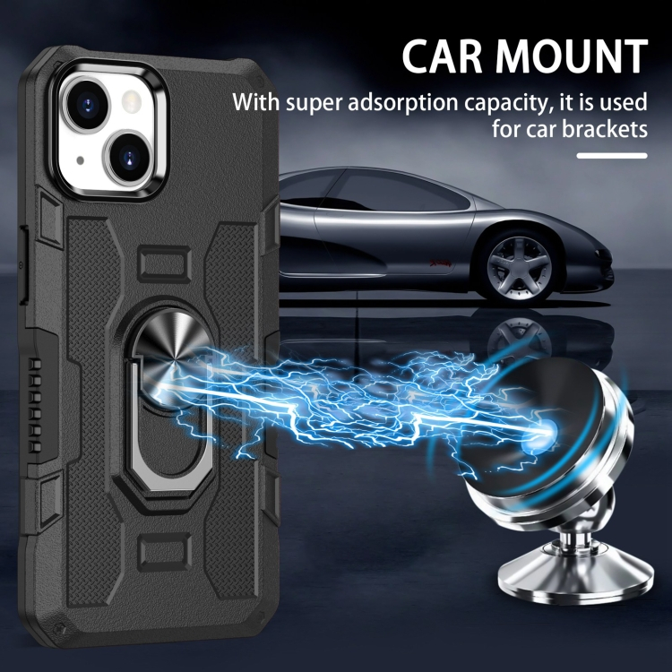 Case Armor IPPONE 11 BIASA Iring Cincin Magnetic Kesing Hp Protect kamera Premium Hard Case Standing