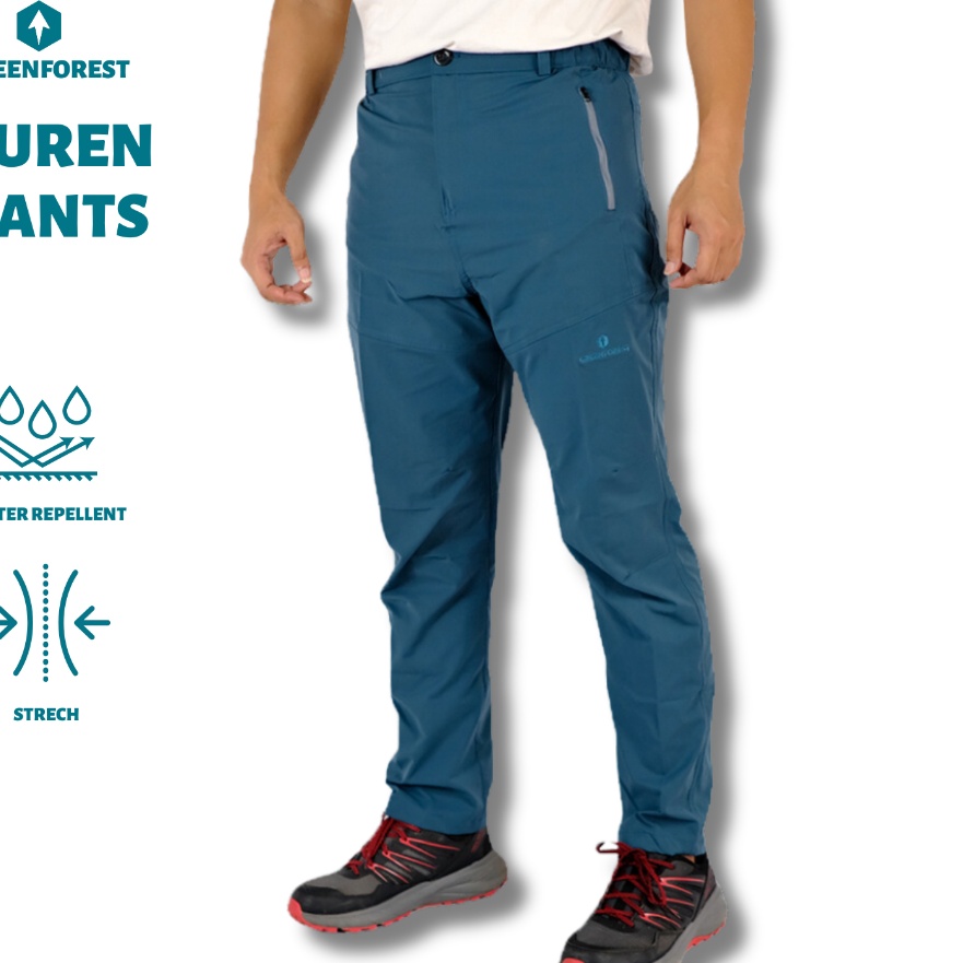 FG2 Greenforest Suren Celana Gunung Panjang Quickdry