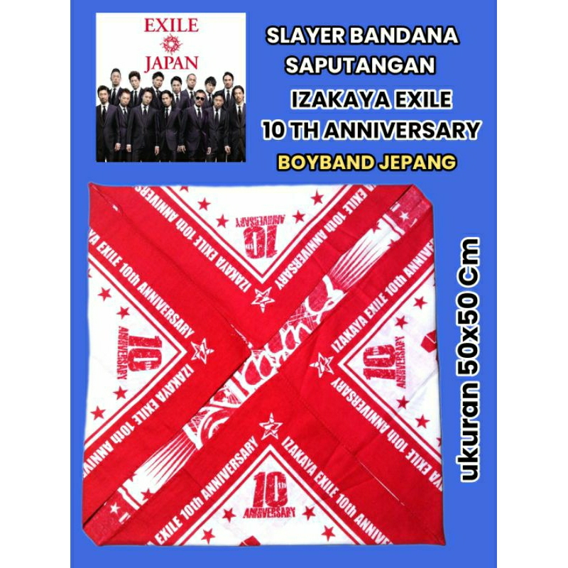 Bandana Slayer Vintage 90s boyband japan