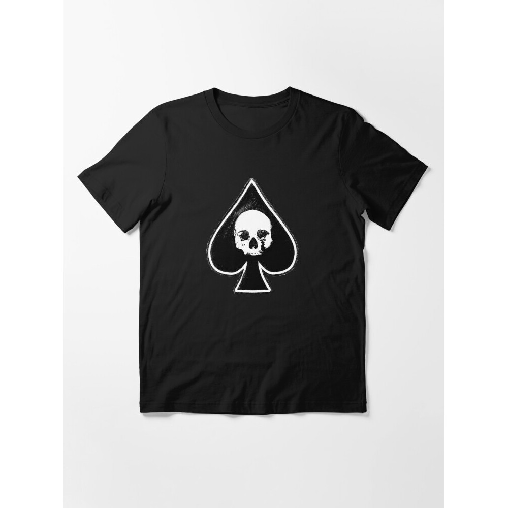 Kaos Polos Kaos Motorhead Ace Of Spades Skull Heavy metal Rock Motorhead