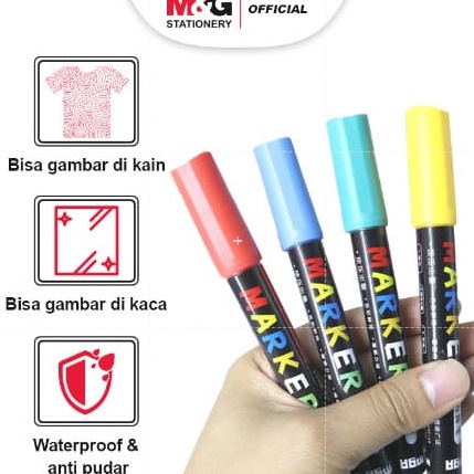 

ORDER SAJA GAN MG Marker Acrylic Pen Holder type APL976D Harga satuan