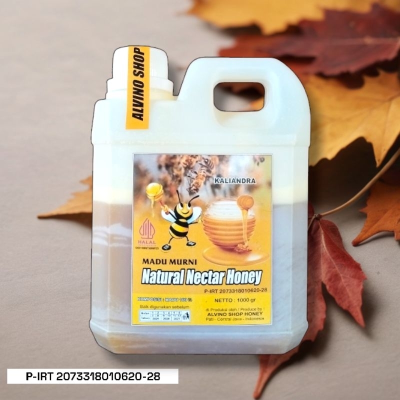 

Madu Murni Nektar Bunga Kaliandra [ 1kg ] 100% Raw honey