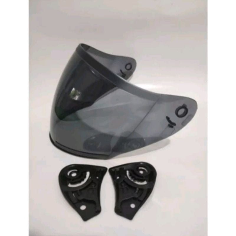 Kaca Visor Helm G2 Optimax FreeBublerapp Bening Hitam Smoke