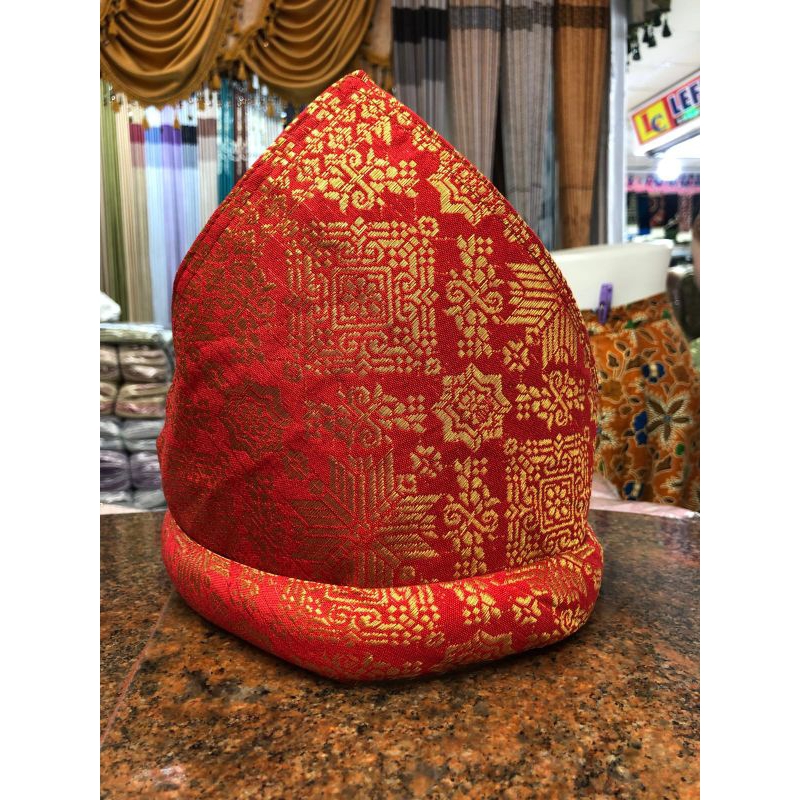 Tanjak palembang/Tanjak songket/ Tanjak dewasa/Tanjak Anak/Topi songket
