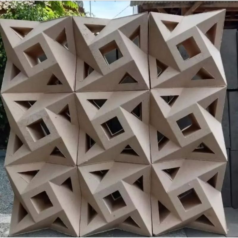 roster beton minimalis/loster beton minimalis/loster motif kincir