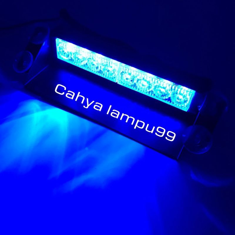 Lampu LED Dasboard Mobil 12Volt 8mata lampu LED