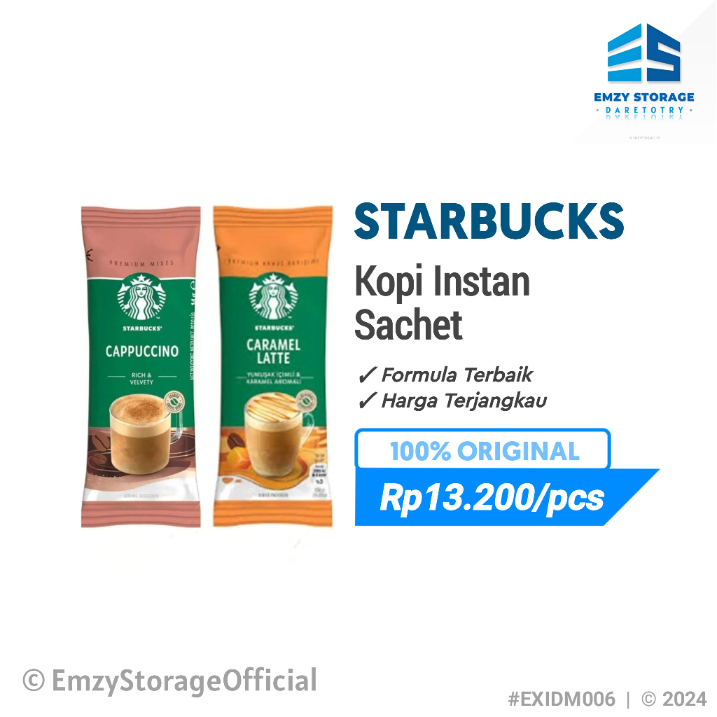 

STARBUCKS Kopi Bubuk Instan Original Siap Saji