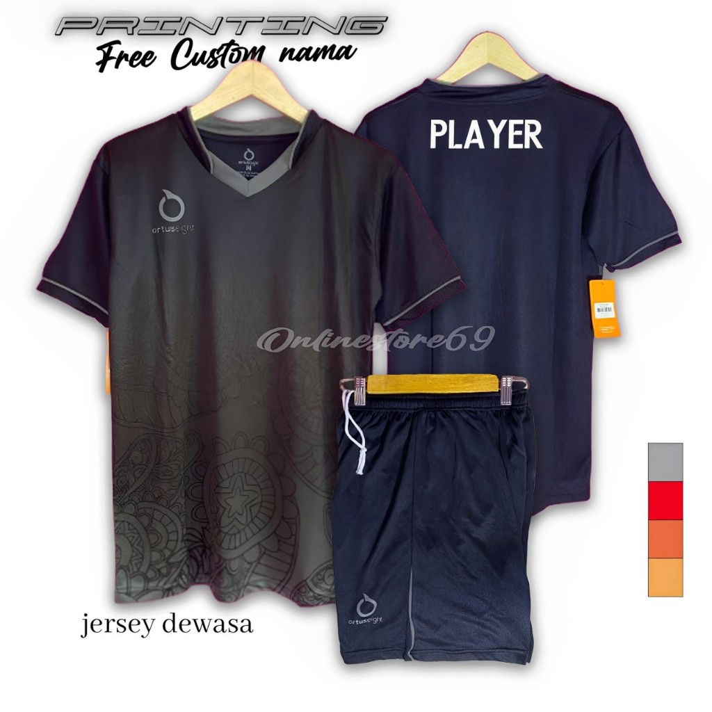 Set Baju futsal printing dewasa / Baju futsal custom nama / kaos printing custom