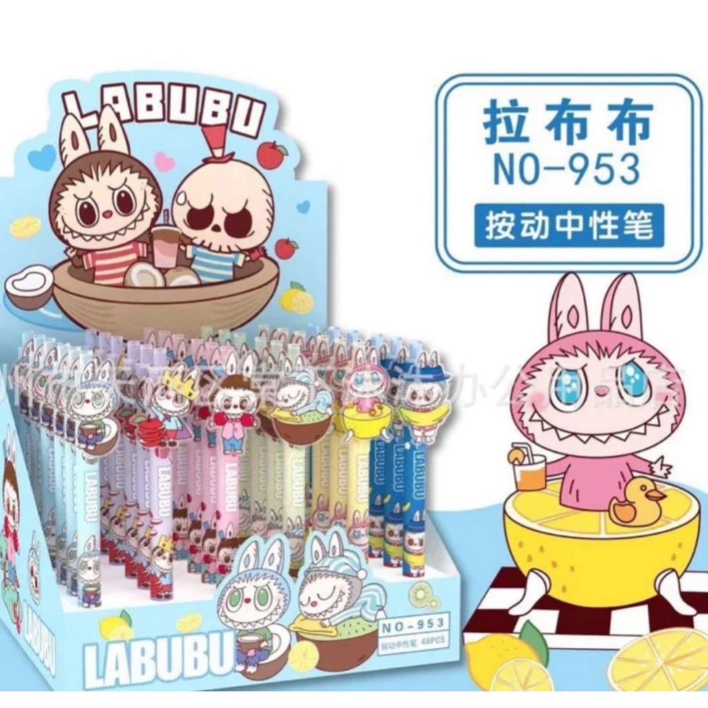 

Pulpen Labubu Pena Aklirik Boneka Labubu