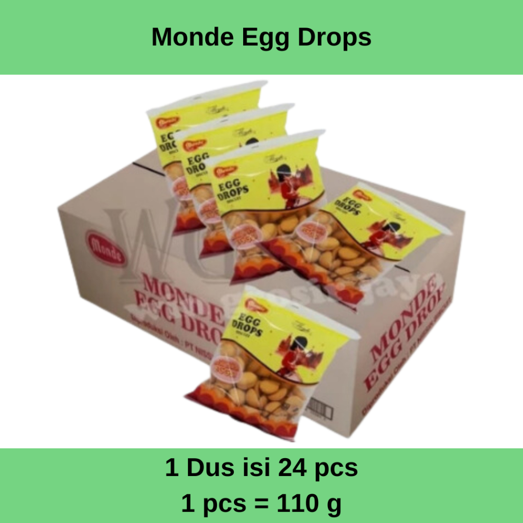 

Monde Egg Drops 1 Dus isi 24 pcs x 110 g