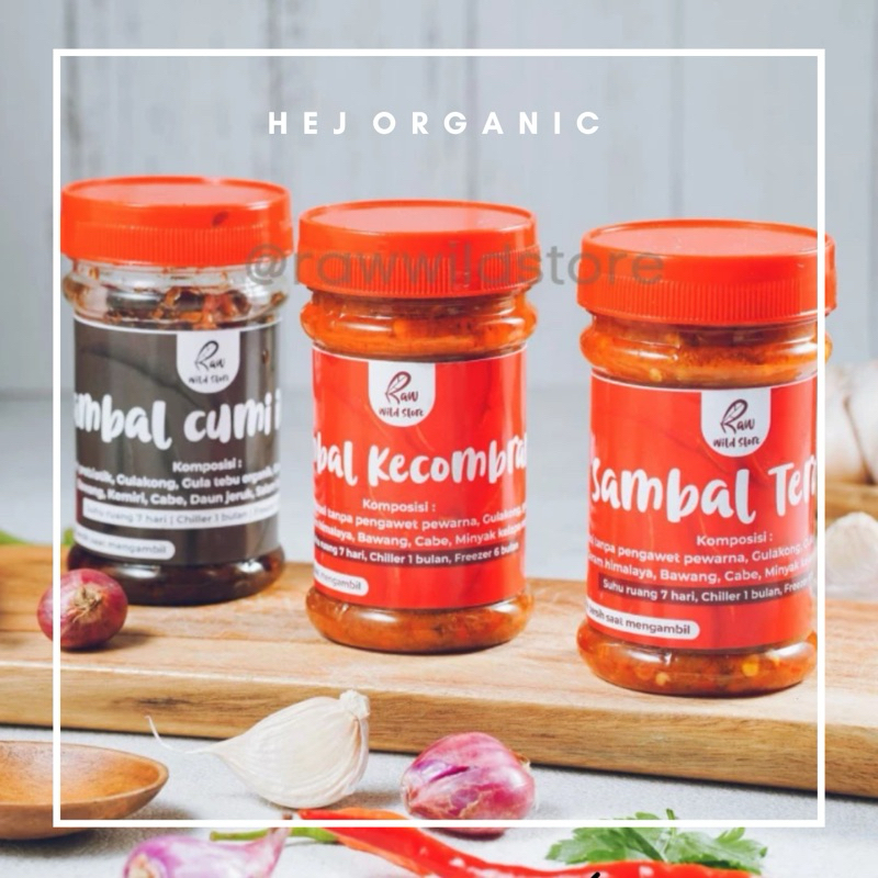 

Aneka Sambal Sehat Tanpa Msg Tanpa Pengawet Traveling Friendly