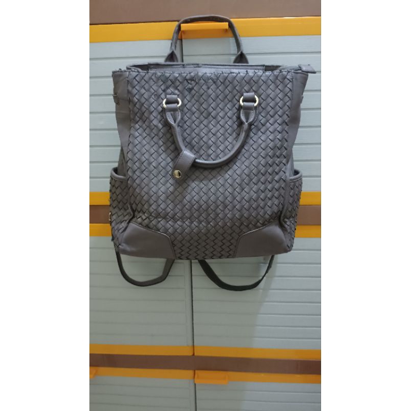 tas ransel kulit lulu casta