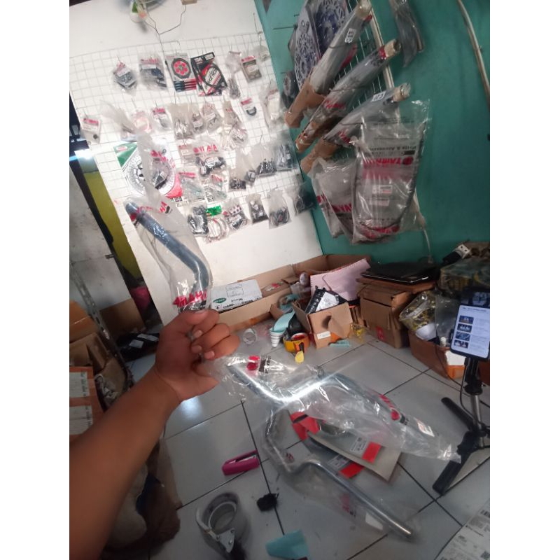 STANG STIR YAMAHA VIXION NEW ORIGINAL ASLI YAMAHA PNP RX KING SCORPIO UNIVERS SEMUA MOTOR
