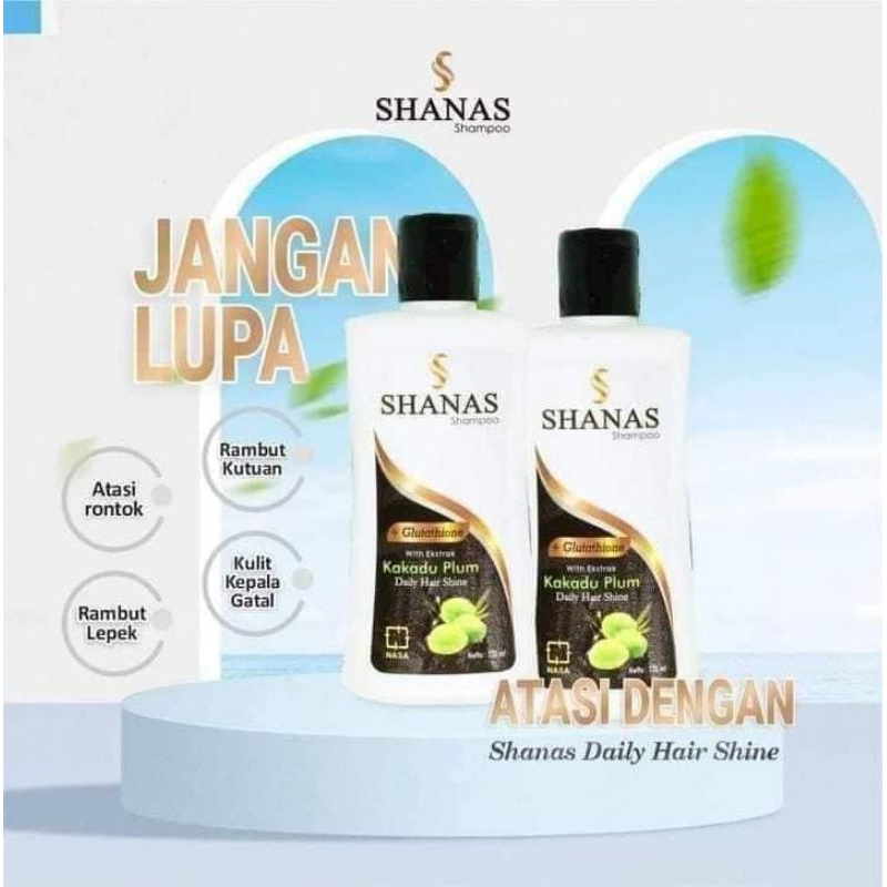 100%ORIGINAL SHANAS SAMPO NASA PENGHILANG KUTU RAMBUT