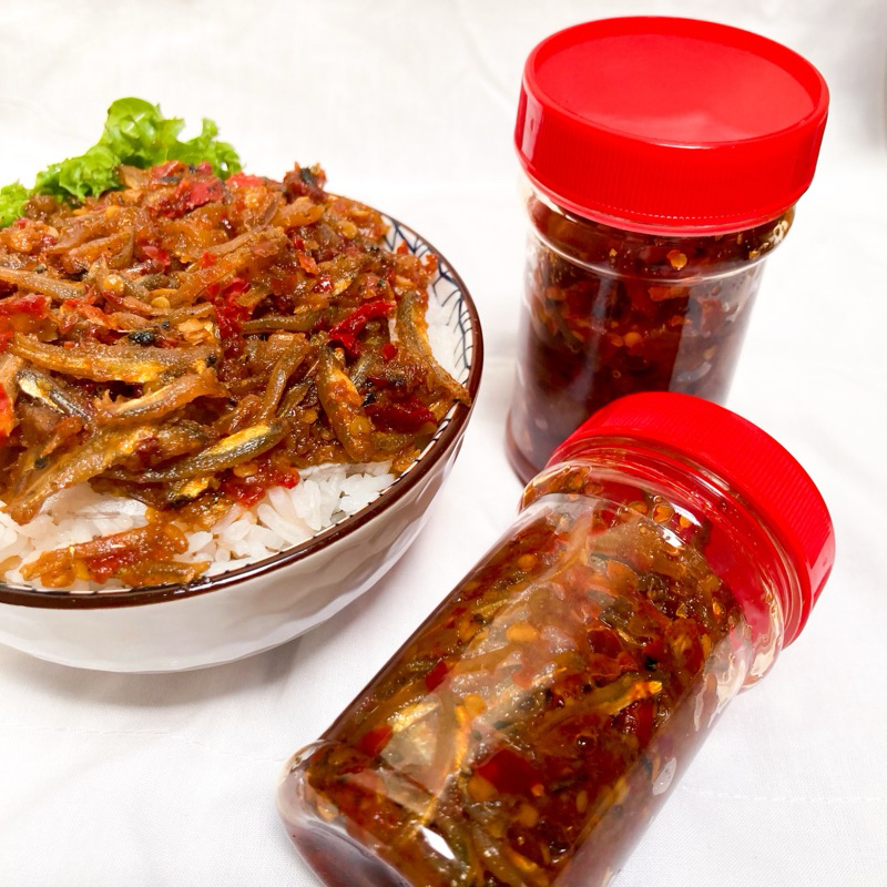 

Sambel Teri Mbokdhe Nur 110gr | 100% Homemade