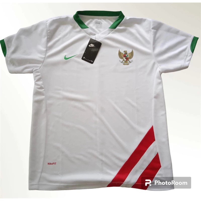 Jersey Retro Timnas Indonesia 2007 home & away size jumbo (s-5xl)