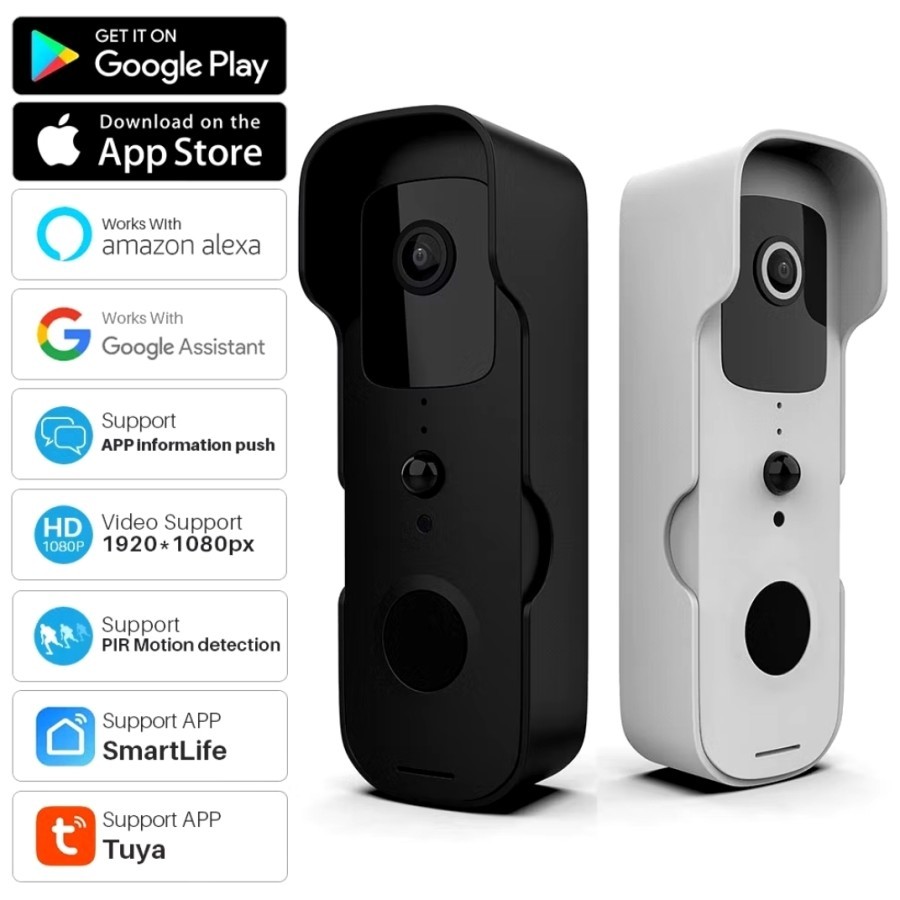 Smart Video Doorbell Tuya