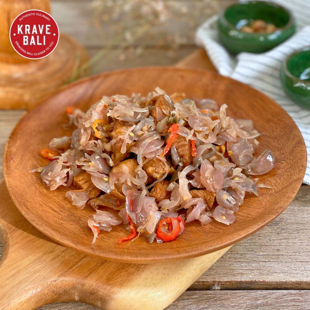 

KRAVE BALI Babi Goreng Sambal Matah Warung Cahaya 210 Gram - Makanan Bali Asli